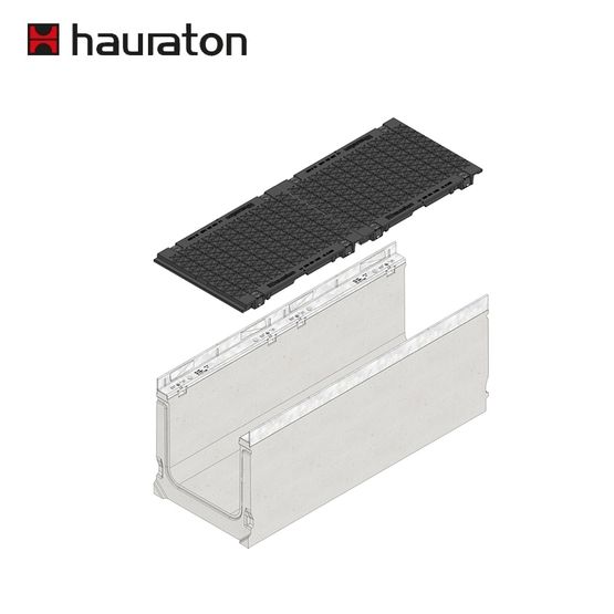 hauraton-faserfix-super-300-service-channel-with-ductile-iron-grating
