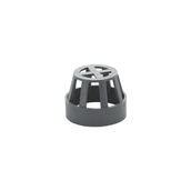 Hunter 50mm Solvent Plastic Waste Pipe Vent Cowl - Grey