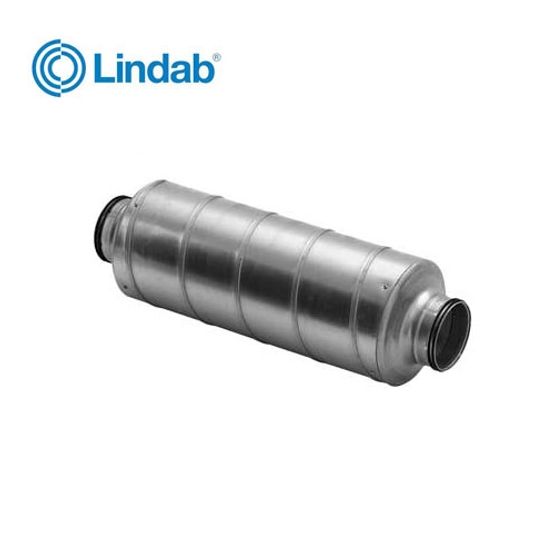 Ventilation Straight Silencer 100mm x 300mm - Lindab Indomo SLXU