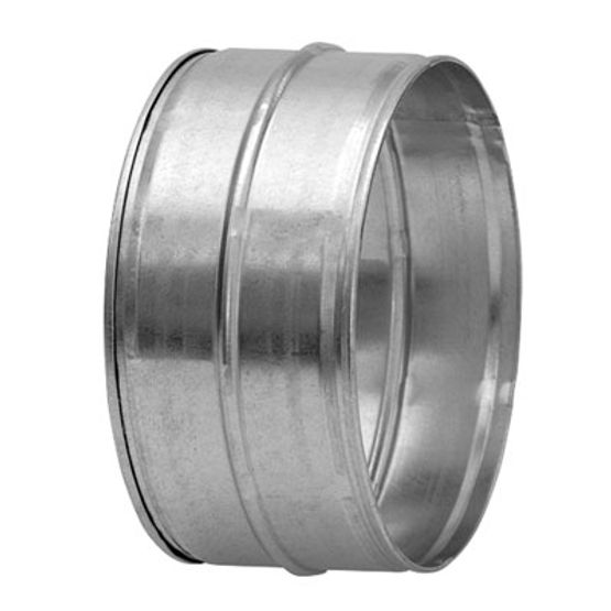 Sprial Ducting 300mm Male Safe Coupling