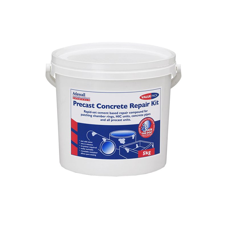 Adawall Precast Concrete Repair Kit - 5kg | Drainage Superstore®