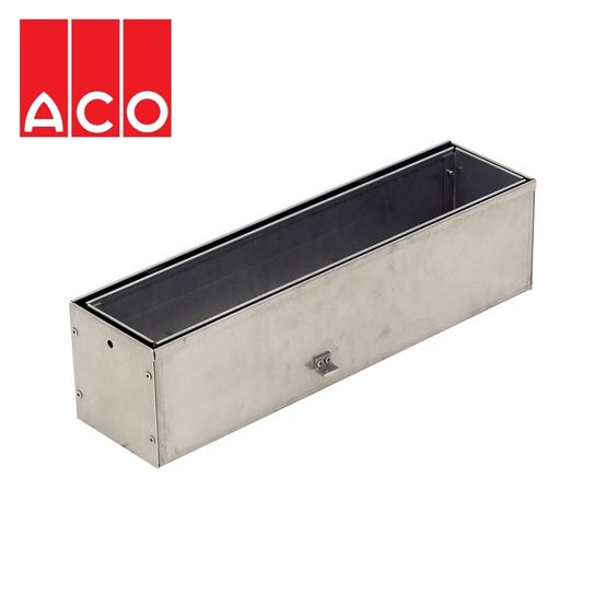 ACO MultiDrain M100DS Stainless Steel Brickslot Access Unit - 500mm