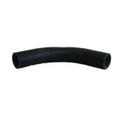 Underground Twinwall Electric Cable Ducting 90dg Bend in Black - 94/110mm