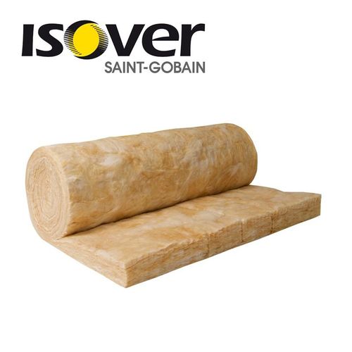 Isover Spacesaver Loft Roll Insulation Glass Wool 150mm - 6.99m2 Roll