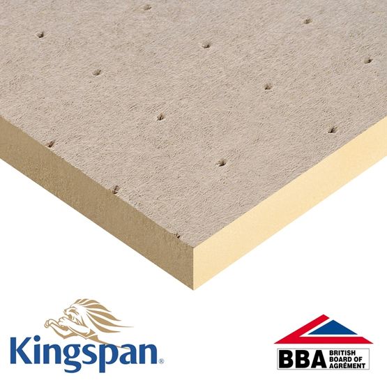 TR27 Flat Roof Insulation by Kingspan Thermaroof 25mm - 8.64m2 Pack