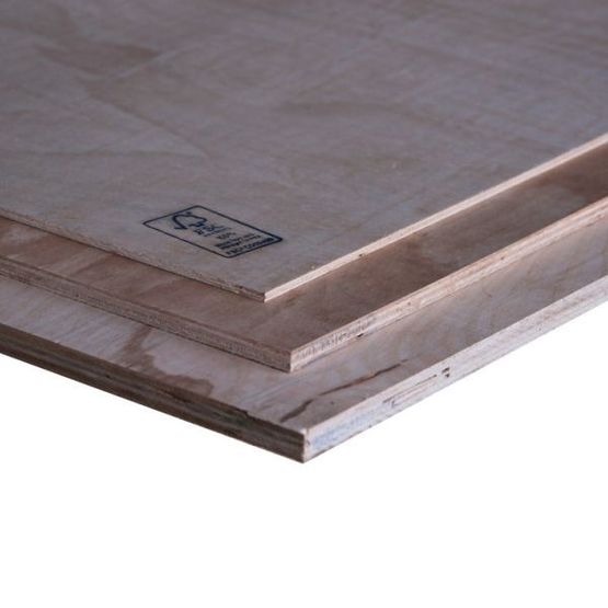 Hardwood Plywood Board Structural Grade - 2.44m x 1.22mm x 12mm