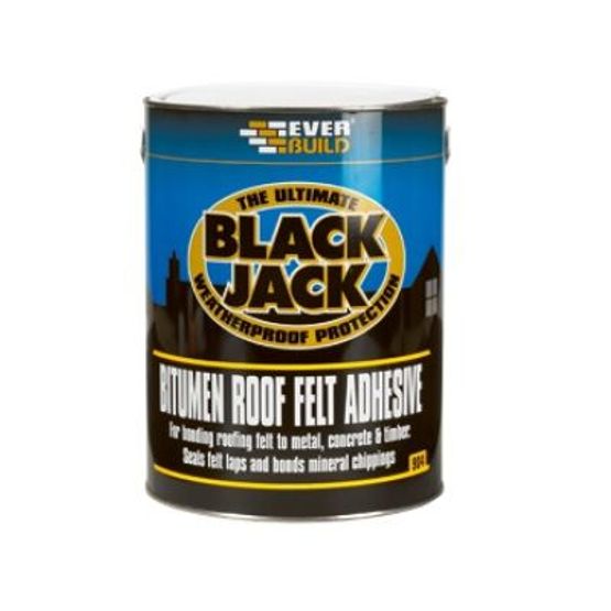 Bitumen Roof Felt Adhesive from Black Jack - 5 Litres
