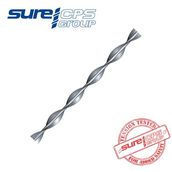 SureTwist Bar Helical Fixing Stainless Steel TC 1m x 7mm