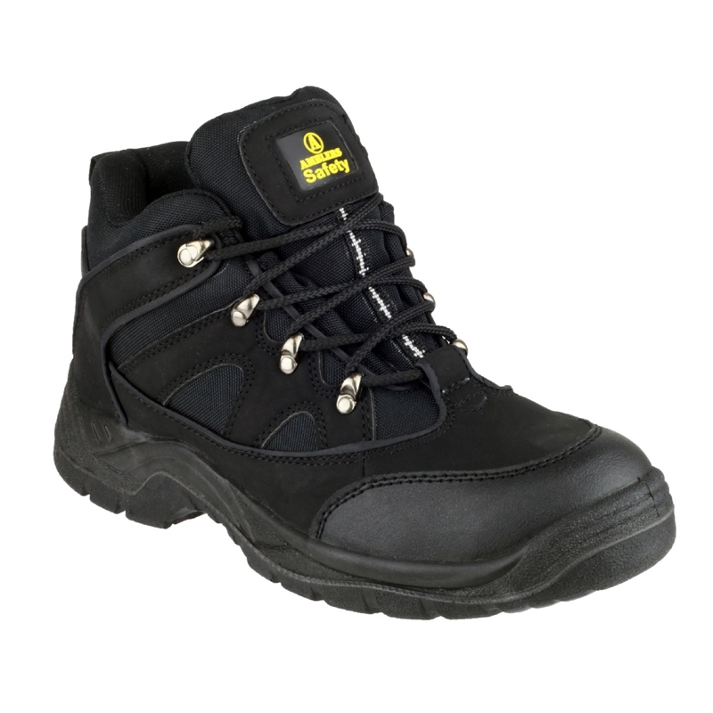 Sizes 4-13 Amblers FS151 Lightweight Safety Work Boots Black