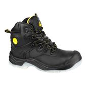 Waterproof Safety Boots in Black FS198 by Amblers - Size 4 to 14