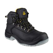 Hiker Style Safety Boots in Black FS199 by Amblers - Size 4 to 14