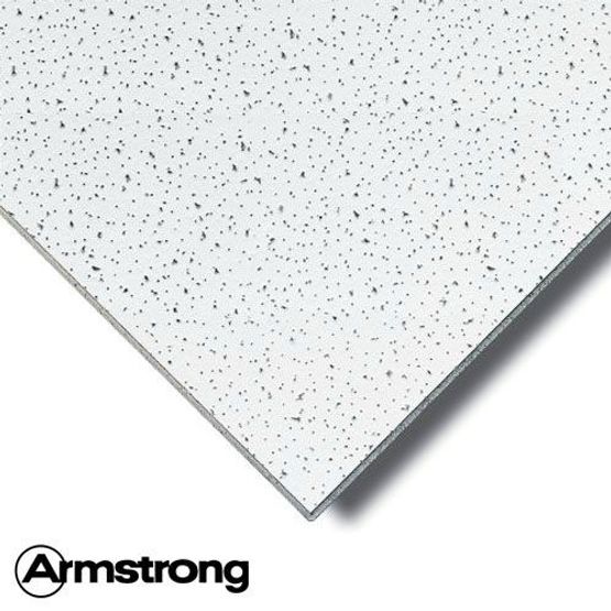 Ceiling Tile 600mm x 600mm Armstrong Prima Fissured Tegular - 5.76m2