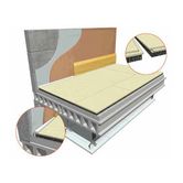 JCW Acoustic Deck 19 Slimline MDF Overlay Board - 1.2m x 600mm x 19mm