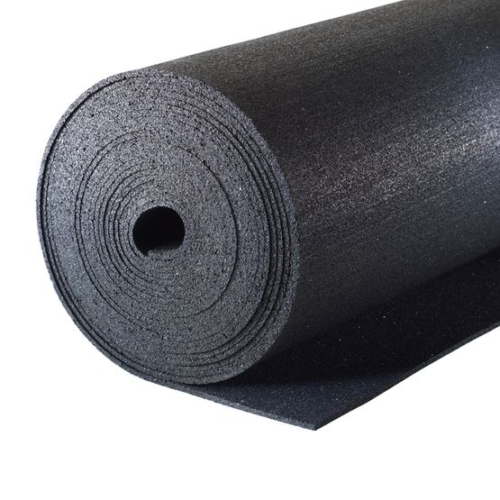 JCW Acoustic Impacta Rubber for Floors 10m x 1.05m x 5mm - 10.5m2 Roll