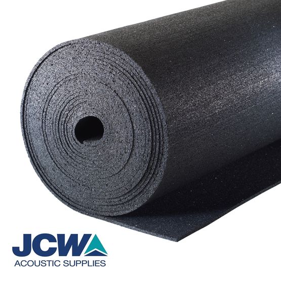 JCW Acoustic Impacta Rubber for Floors 10m x 1.05m x 5mm - 10.5m2 Roll