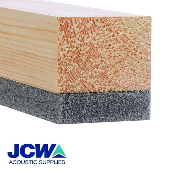 JCW Acoustic Batten 50C for Concrete Floor - 50mm x 42mm x 1.8m Length