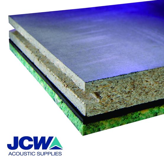JCW Acoustic Deck 34 Premium for Timber Floors - 1.2m x 600mm x 34mm