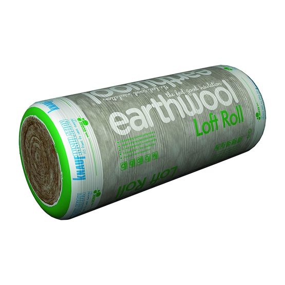 Knauf Loft Roll 44 100mm Earthwool Insulation