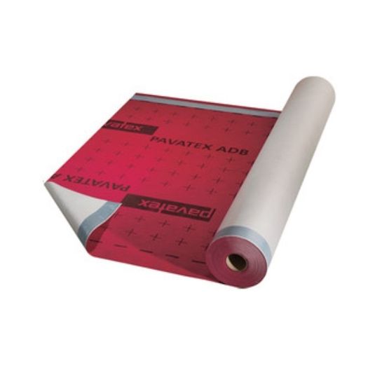 Pavatex ADB Permeable Sarking Membrane with Tape  - 1.5m x 50m Roll