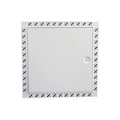 Timloc Non-Fire Rated White Beaded Frame Metal Access Panel - 300 x 300mm