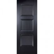 LPD Amsterdam Panel Black Primed Internal Door