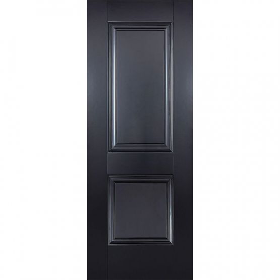lpd-black-arnhem-2-panel-fire-door