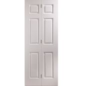 JELD-WEN Bostonian 6 Panel White Primed Internal Bi-fold Door