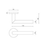 consort-lever-handle-8mm-sprung-dimensions - CH499