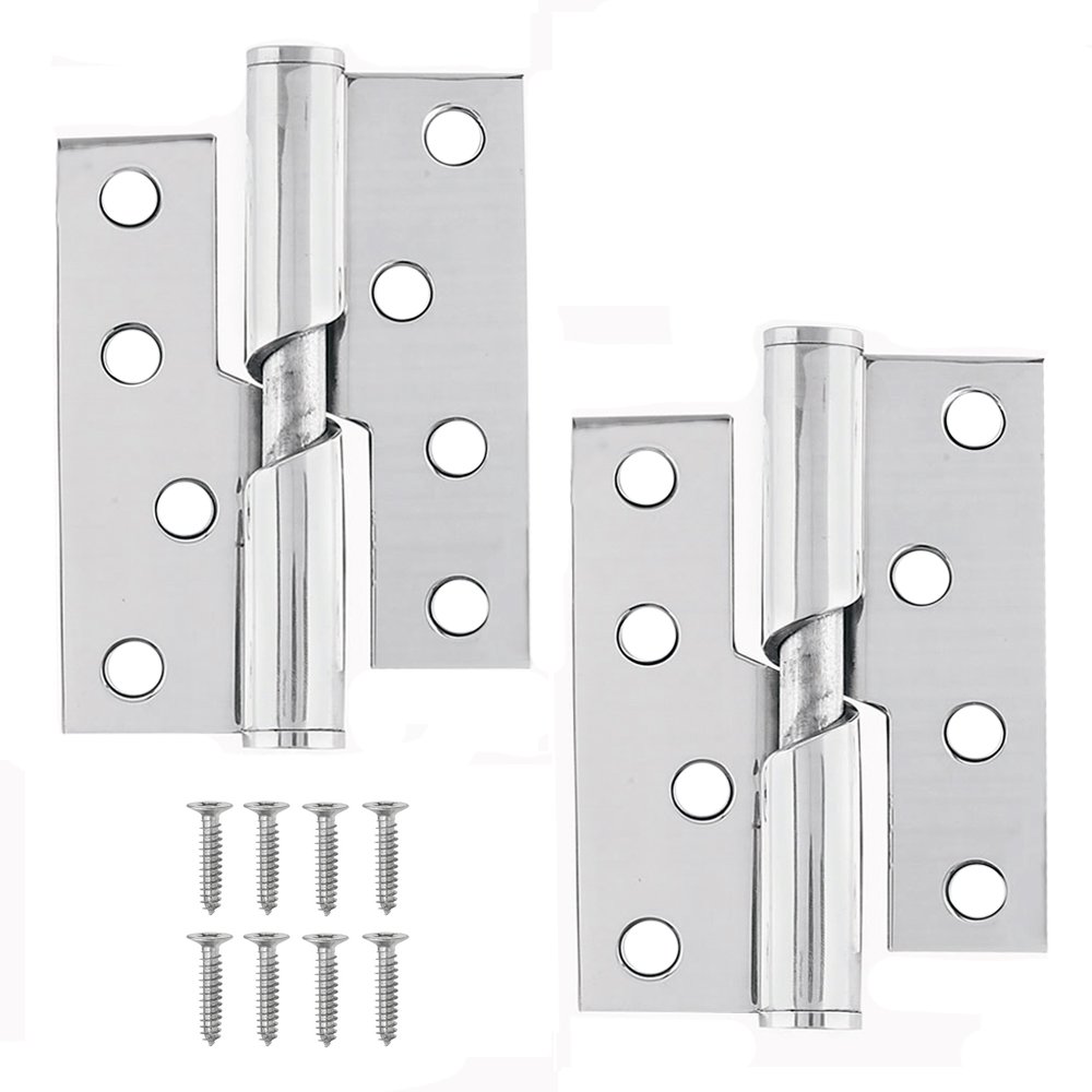 Excel Pair of Rising Butt Door Hinges (3mm Thick) (Right