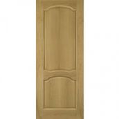 Deanta Internal Oak Louis Panelled Door