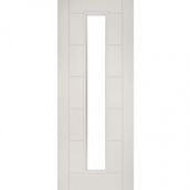 Deanta Internal White Primed Seville Glazed Fire Door