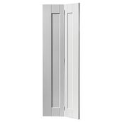 JB Kind Internal White Primed Axis Shaker Panel Bi-Fold Door