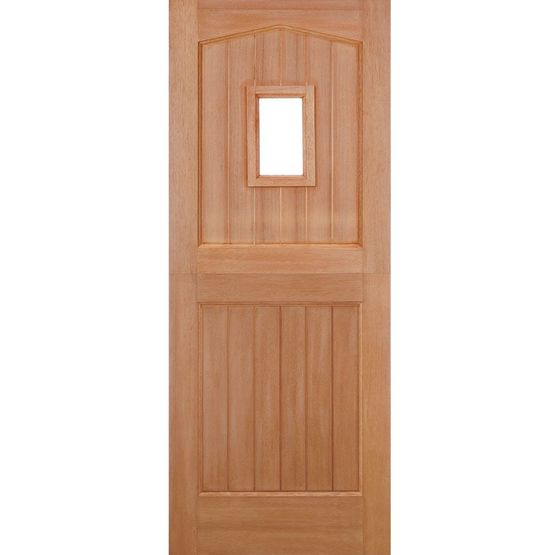 LPD External Hardwood 1 LIGHT Unglazed Stable Door D&G (30&quot; x 78&quot;)
