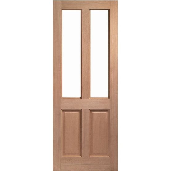 LPD External Hardwood MALTON Victorian Style Unglazed Door M&T (30&quot; x 78&quot;)