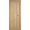 LPD Coventry Contemporary 6 Panel Unfinished Oak Internal FD30 Fire Door