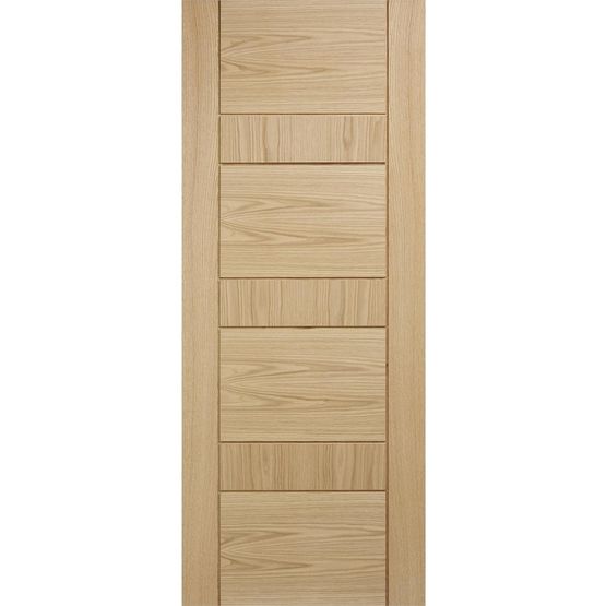 LPD Internal Oak EDMONTON Pre-Finished Flush Door (24&quot; x 78&quot;)