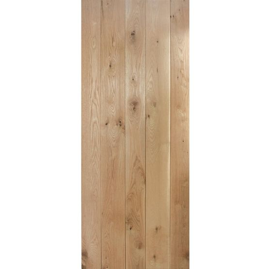 LPD Internal Solid Oak RUSTIC Framed & Ledged Door (24&quot; x 78&quot;)