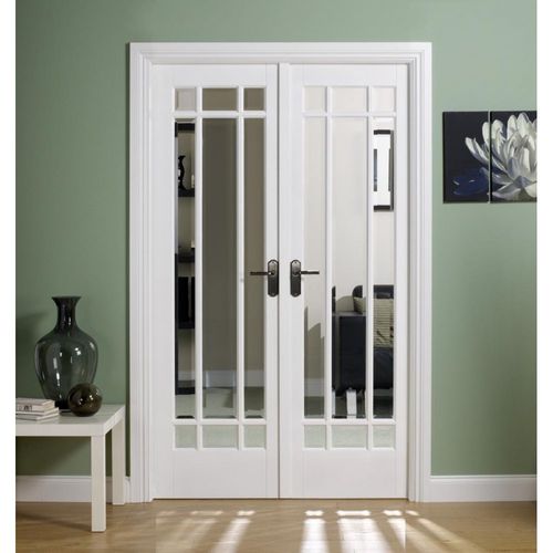 LPD Internal White Primed MANHATTAN Clear Glazed Room Divider Set (W4 Config)