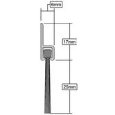 stormguard-garage-door-draught-excluder-brush-seal-2514mm-3-x-838mm-lengths-diagram