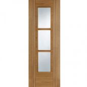 Mendes Capri Internal Oak Pre-Finished 3Light Glazed Door