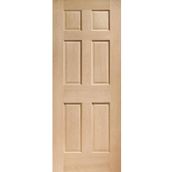 XL Joinery Colonial 6 Panel Unfinished Oak Internal Door