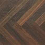 Atkinson & Kirby Parquet Engineered Oak Flooring Herringbone Sloane Smoked Oiled